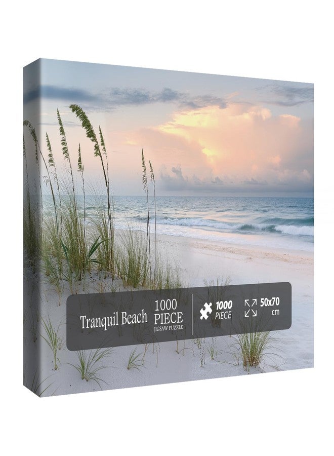 BBOLDIN Beach Ocean Puzzle for Adults 1000 Piece, Summer Sunset Landscape Jigsaw Puzzle Nature, Hawaii Sea Challenging Puzzle as Home Decor - Image 1